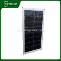 50W Glasflexible Solarpanel